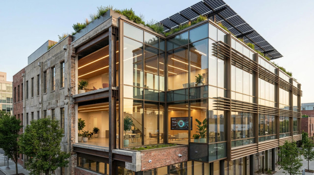 Lageplan von der Stadt Senden, in dem das Greenhouse eingezeichnet ist.